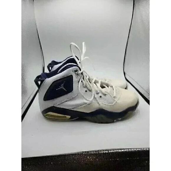 Nike Air Jordan 23 315317-104 Men's Size 9.5 White Leather Basketbal Shoes 7853 - Picture 4 of 9